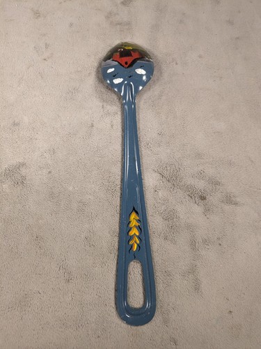 Farmhouse metal spoon with - metal,
